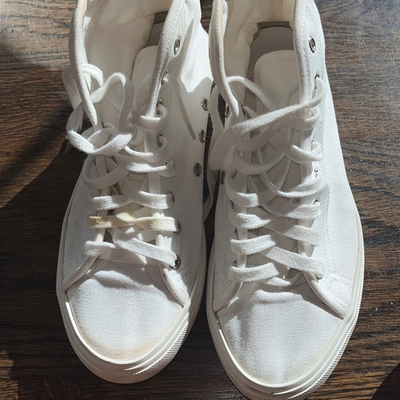 MALIBU MID-TOP SNEAKERS IN CANVAS AND LEATHER - Picture 2 of 9